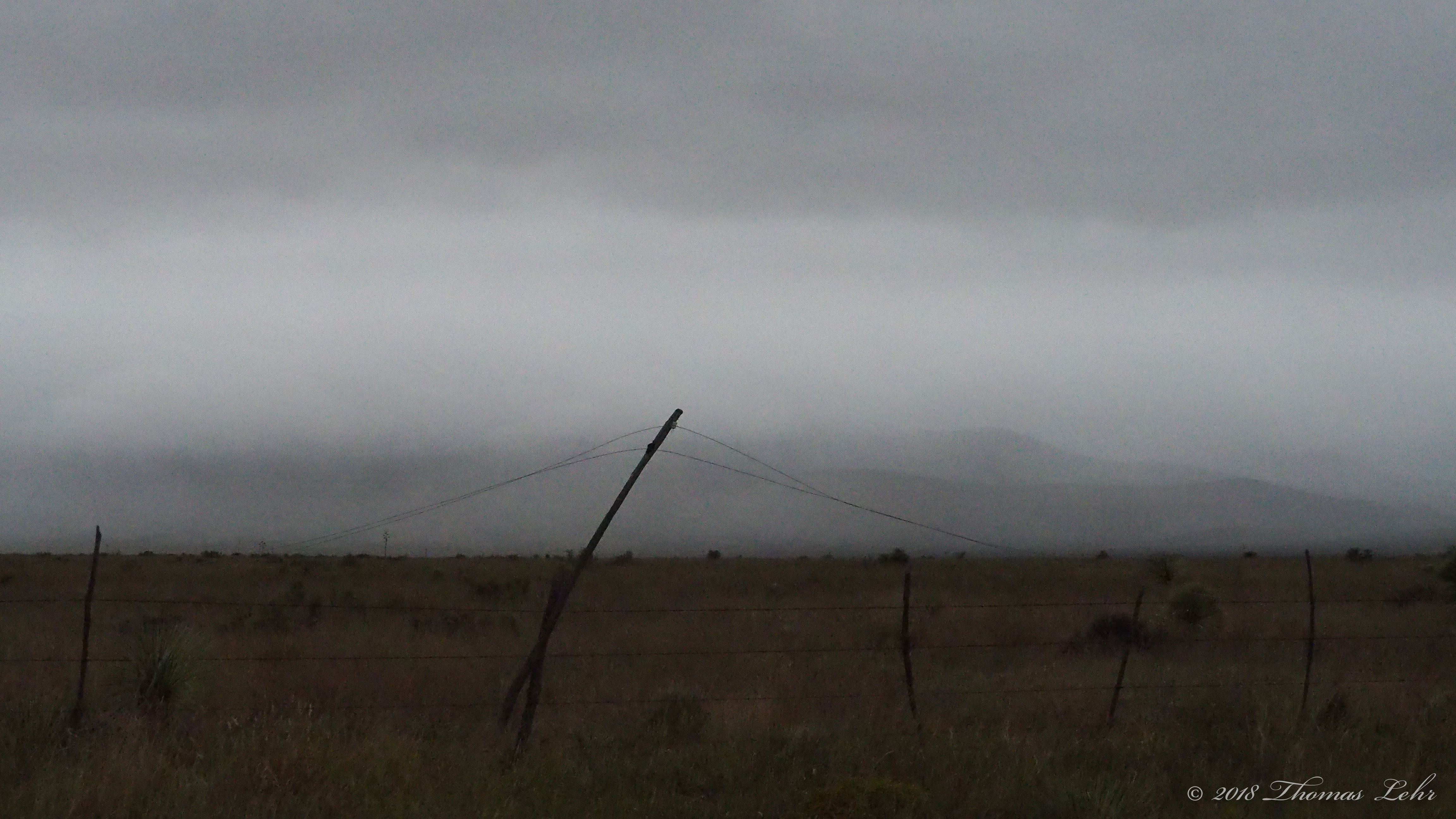 The sky is getting dark tonight