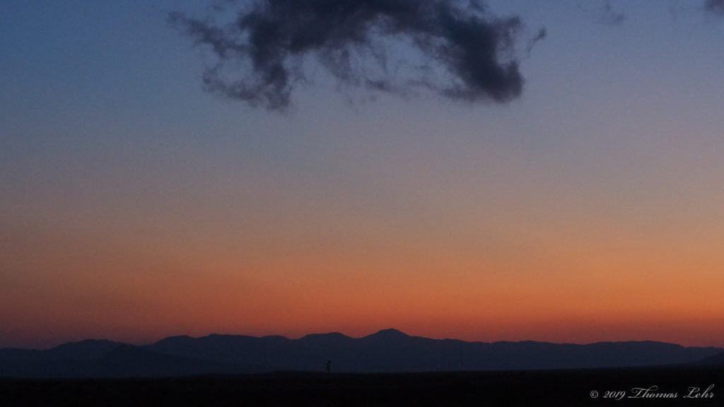 surrounded by a brilliant splendor even I can