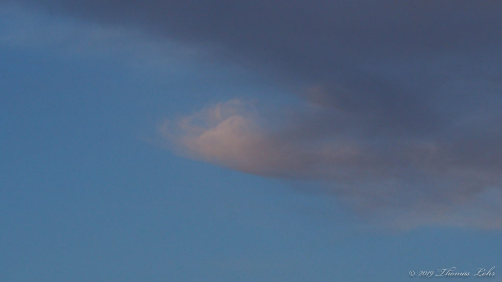 He is practicing a gesture.