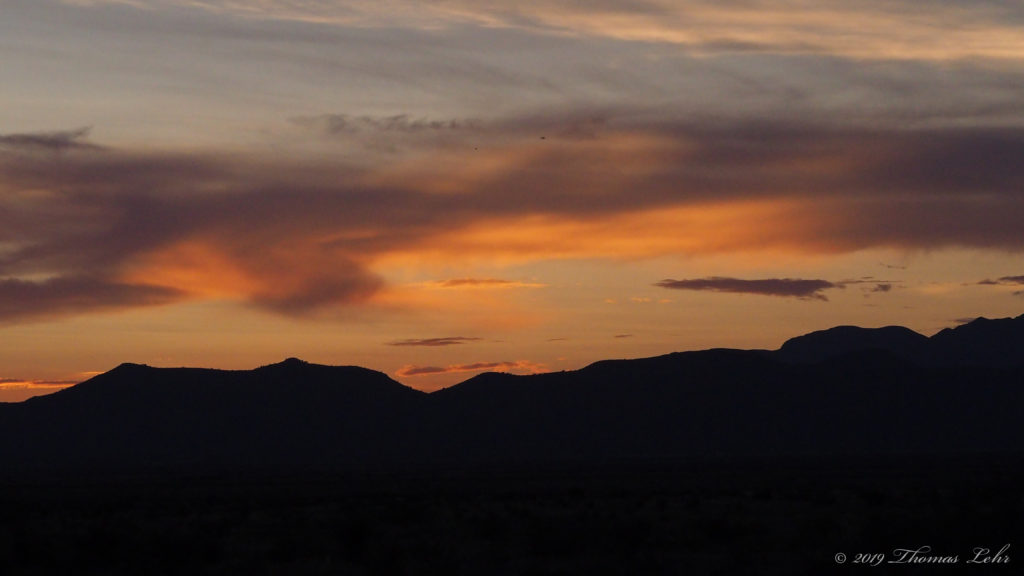 like water, going under.