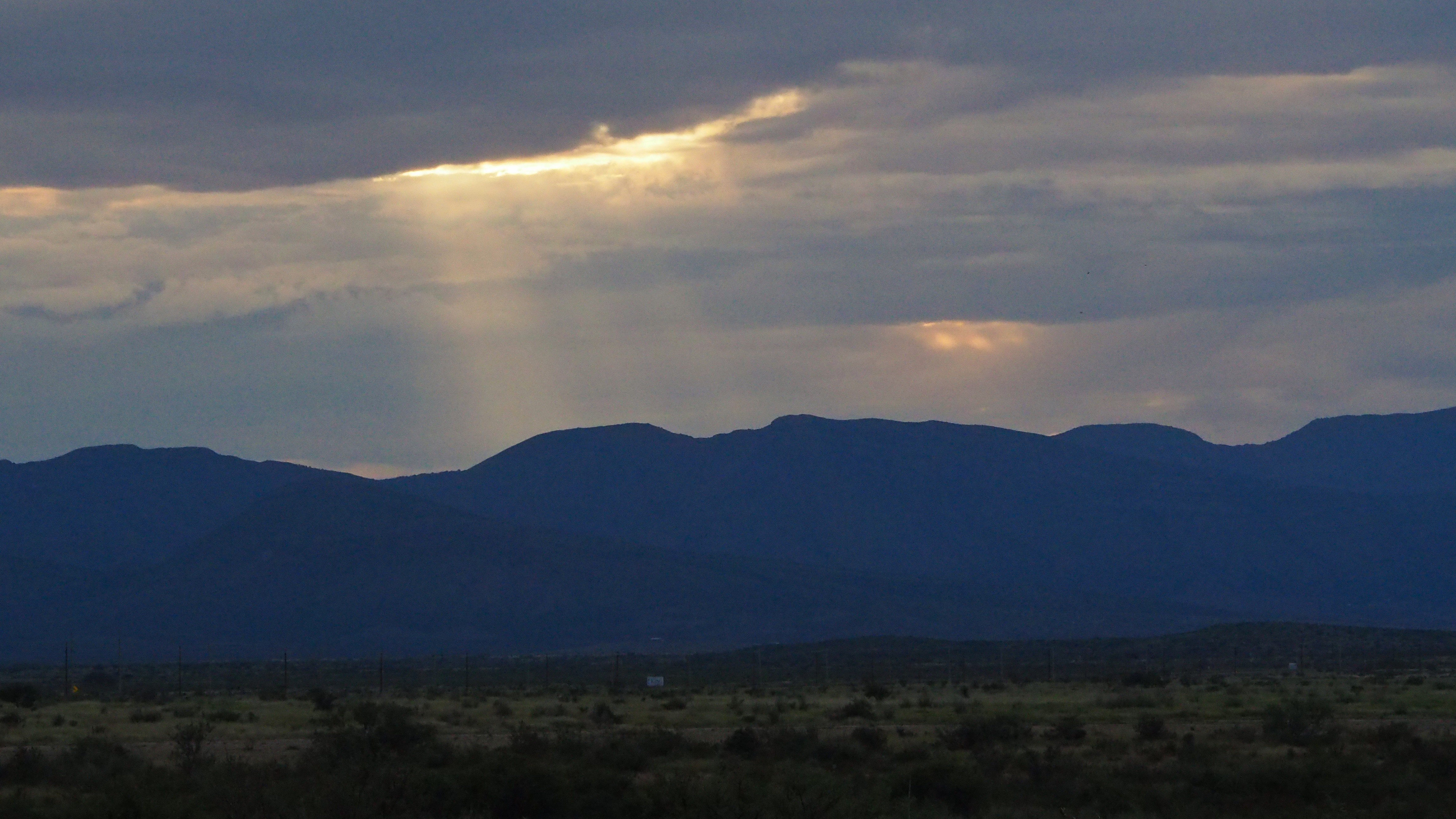 It could have been any gate, any moment when things go