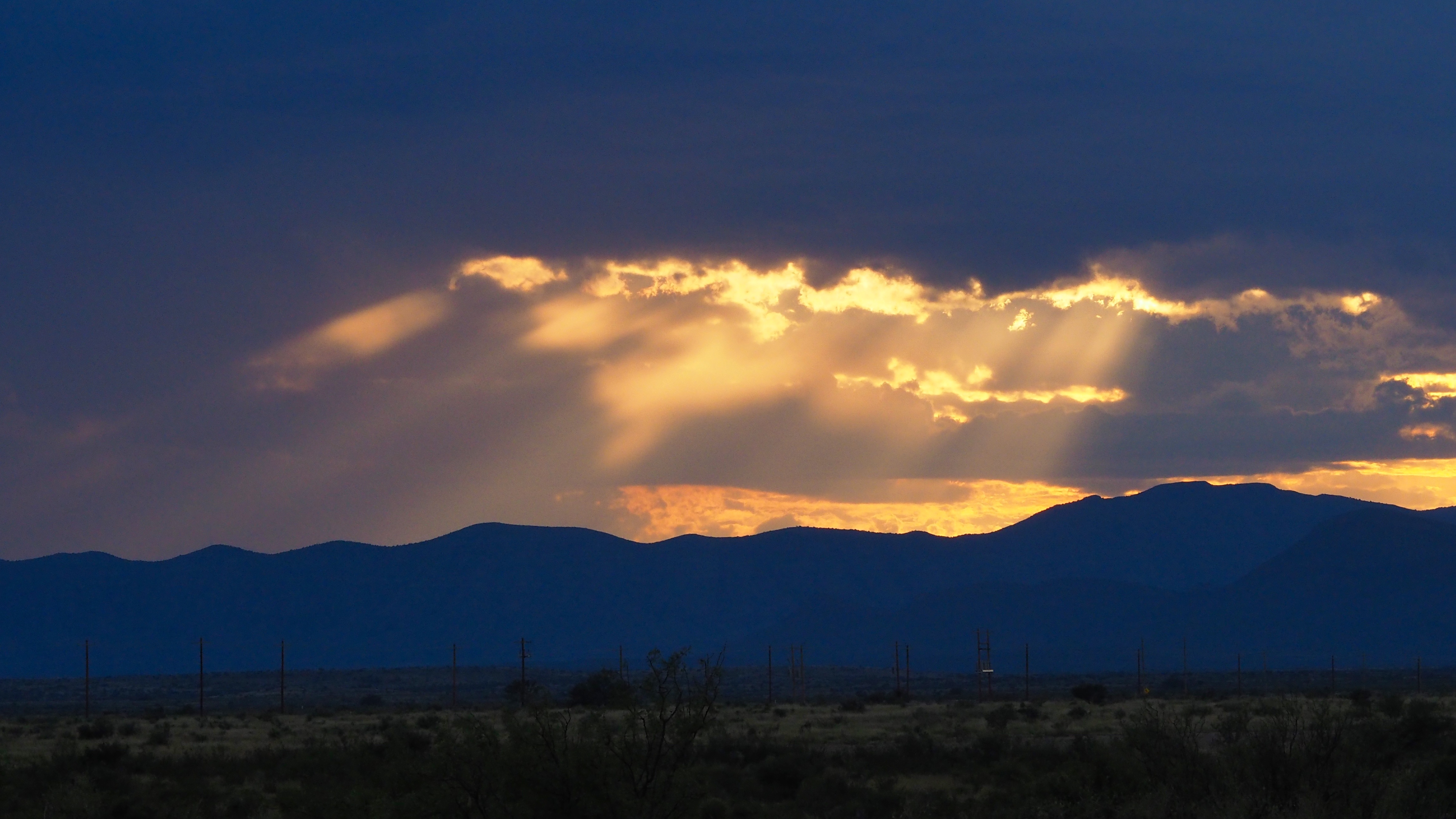 and still / the light reaches us, falls