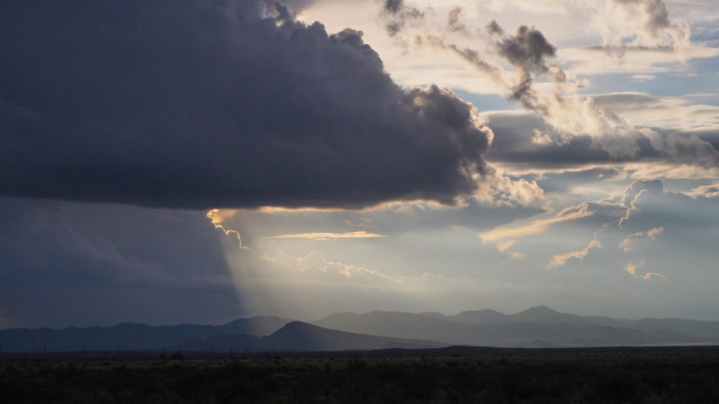 nook and cranny not overhung or hidden; when you consider