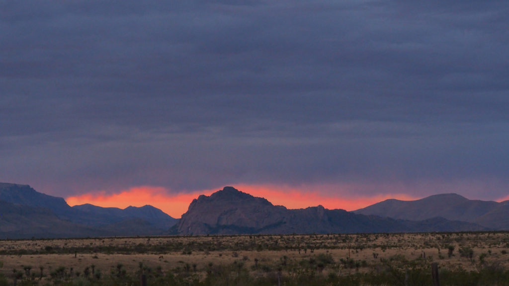 In this involute cartography, you get at night