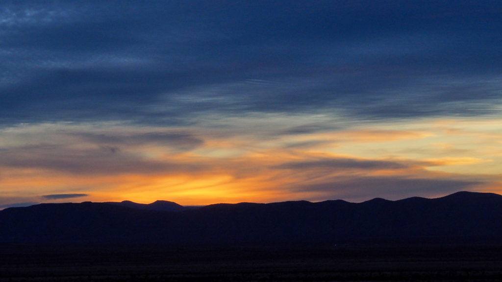 then cleaves the night. The bones