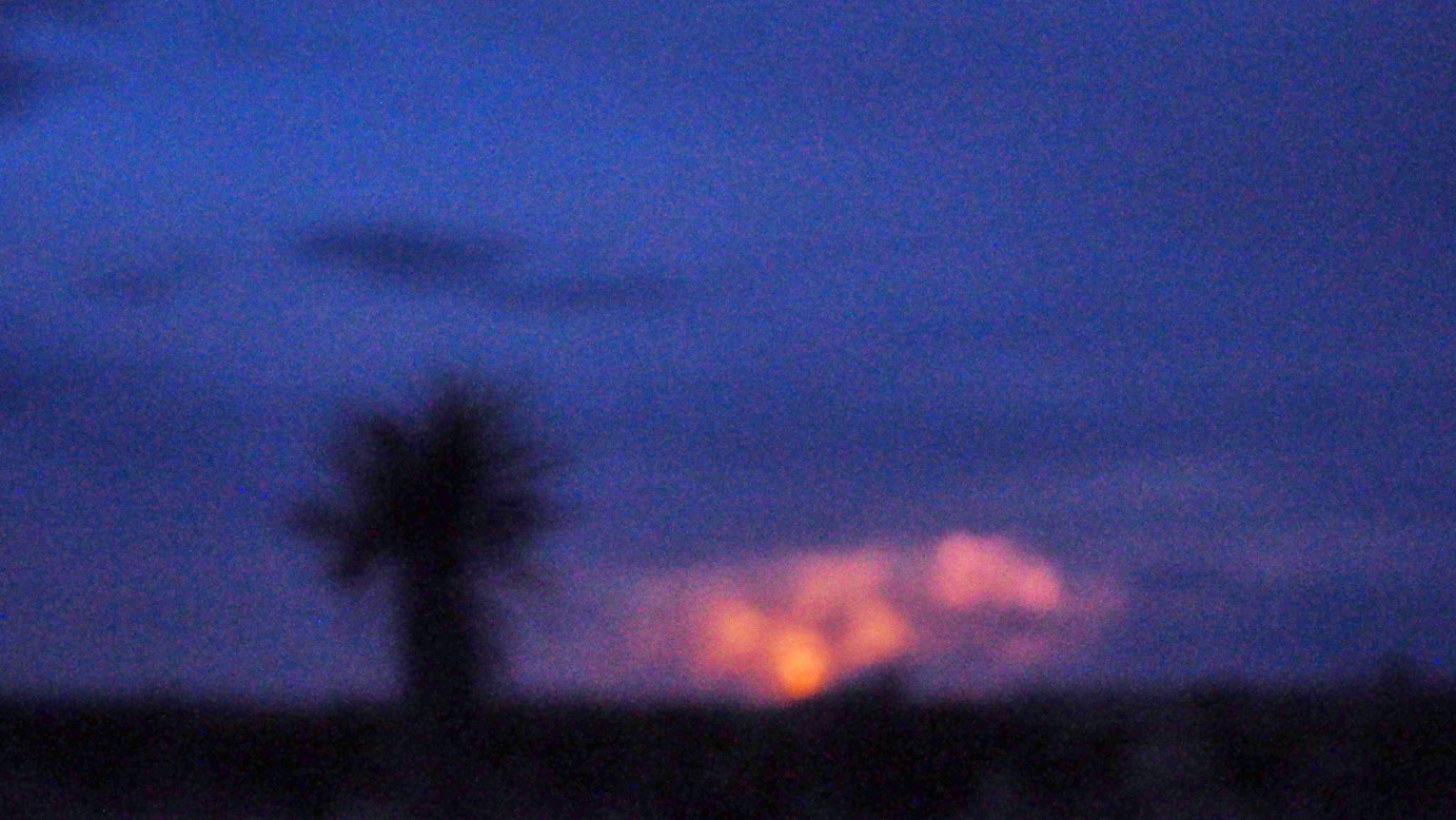 As the lights darkened, as the lights of night brightened,