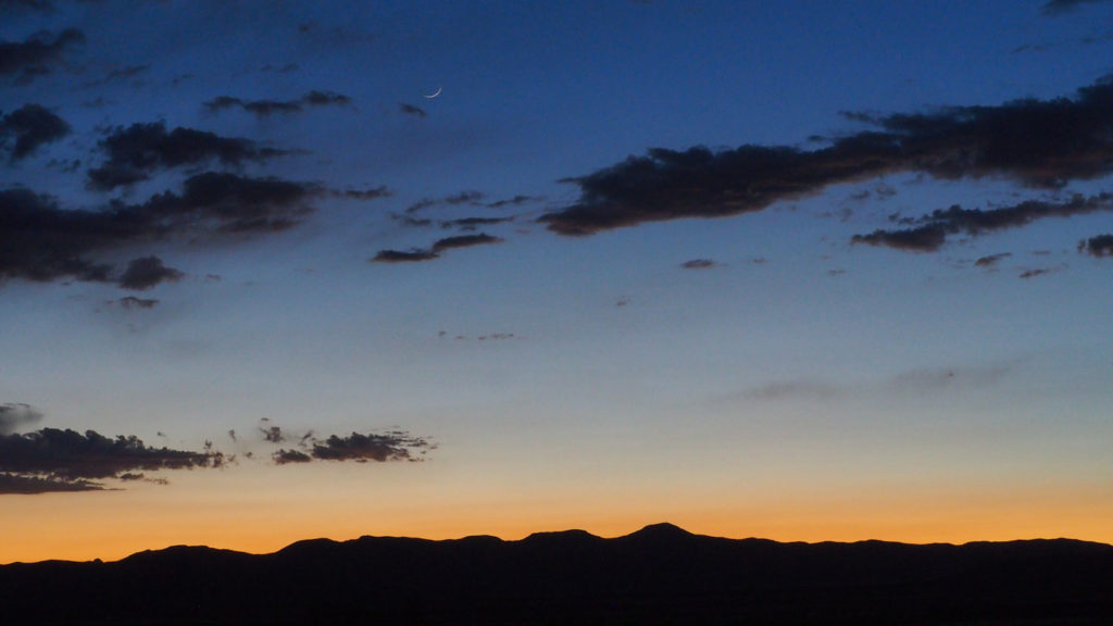 My only trousers had a large hole in them.