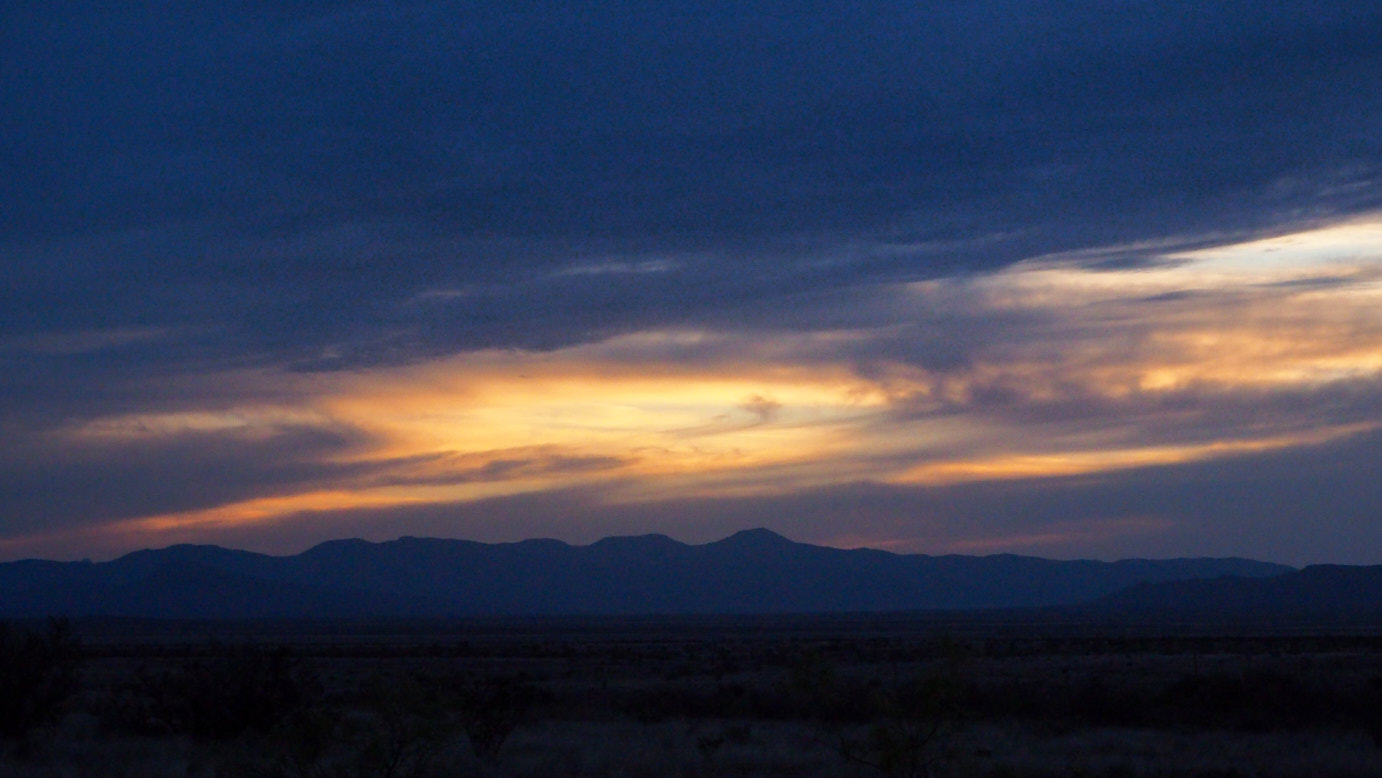 Every evening, an hour before