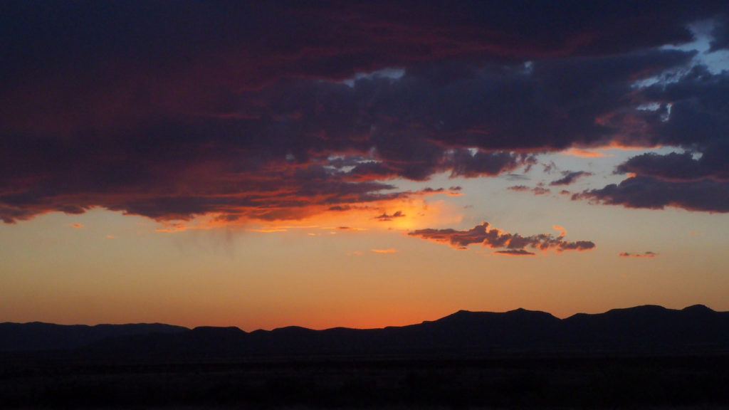 somewhere behind my frontal lobes.