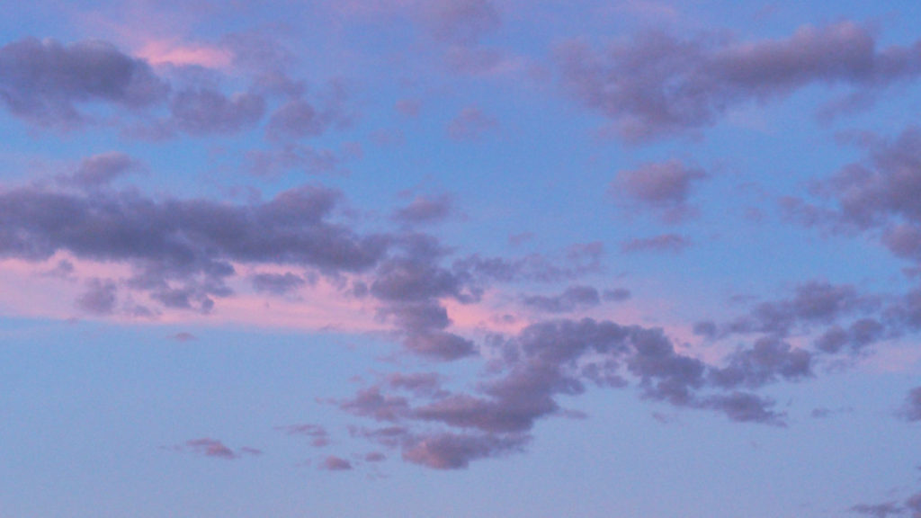 Not the sky or the ground