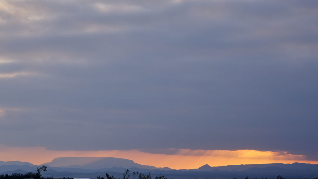 If all the lamps in the house were turned out