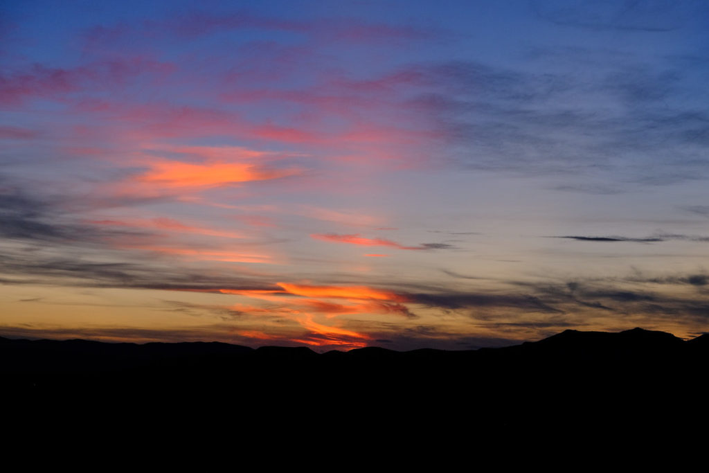 Between me and the crying of the frogs?