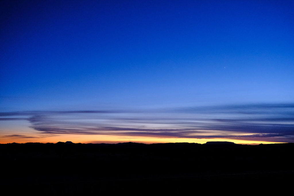 in the eyes —Gale Nelson