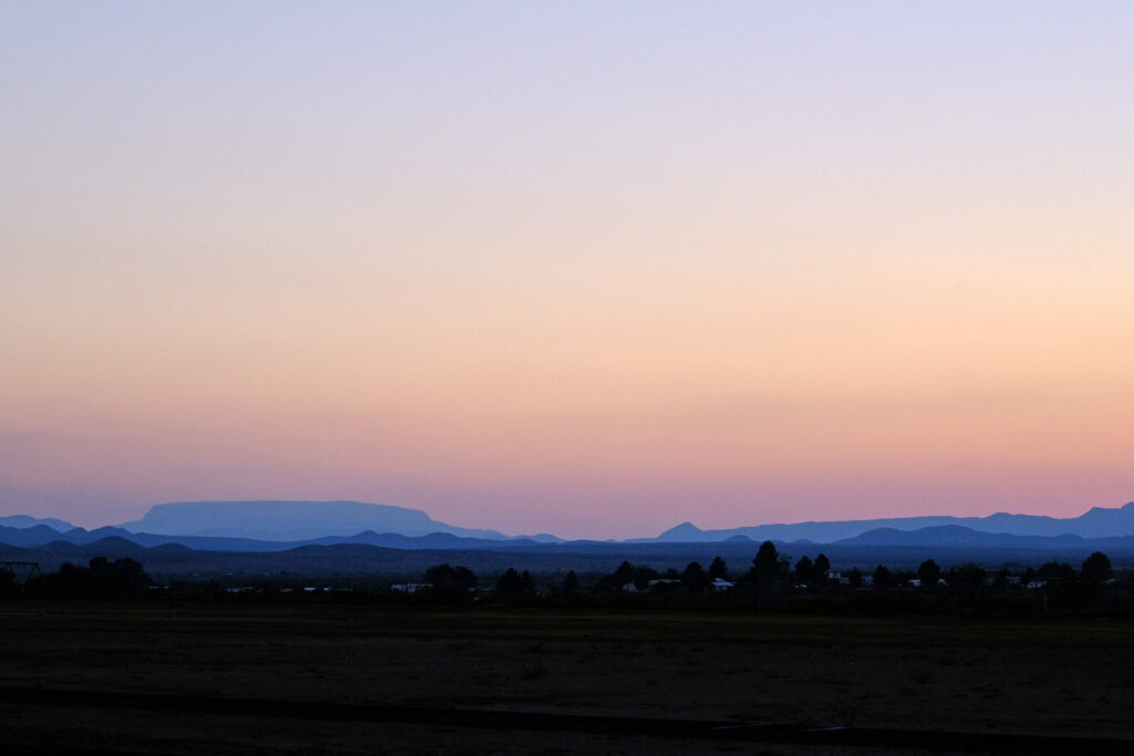 As you think of others far away, think of yourself