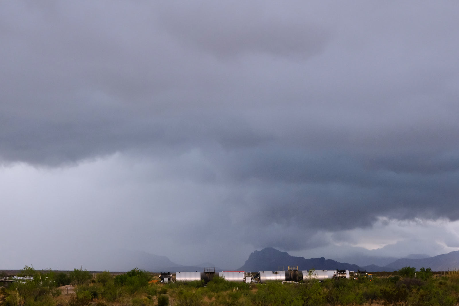 Try again later. It poured. It poured