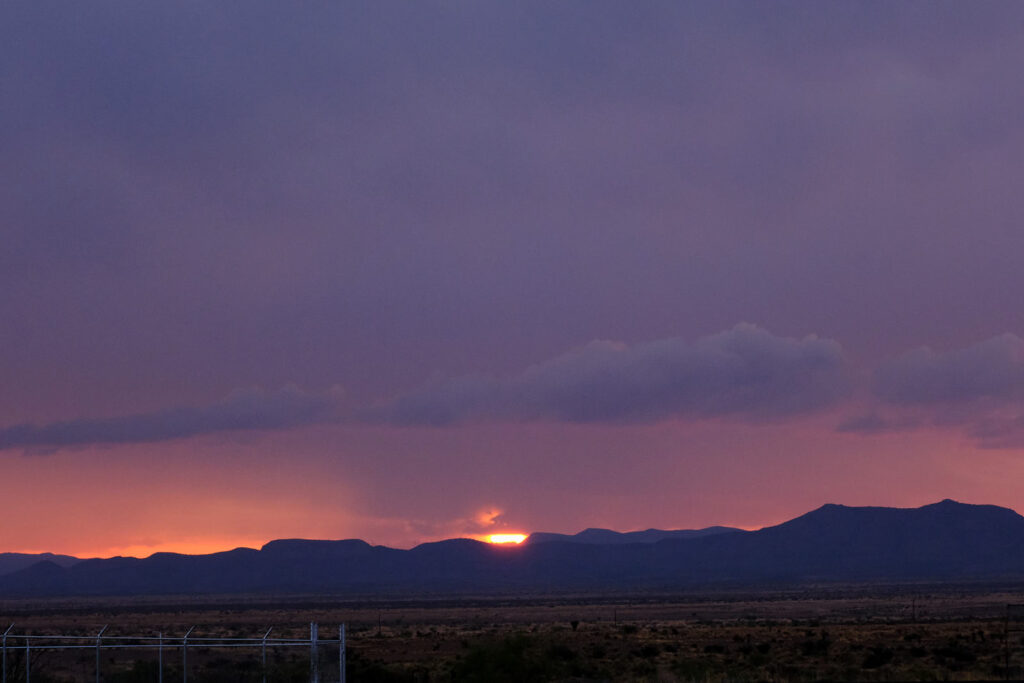 to something in the ground