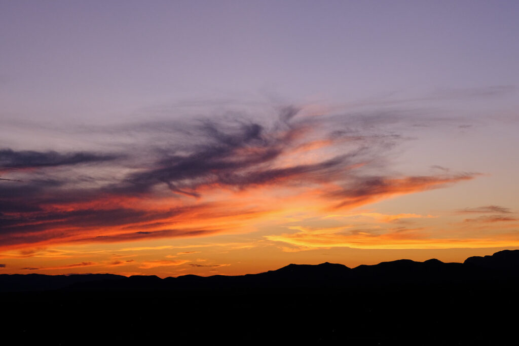 the time of day, the year