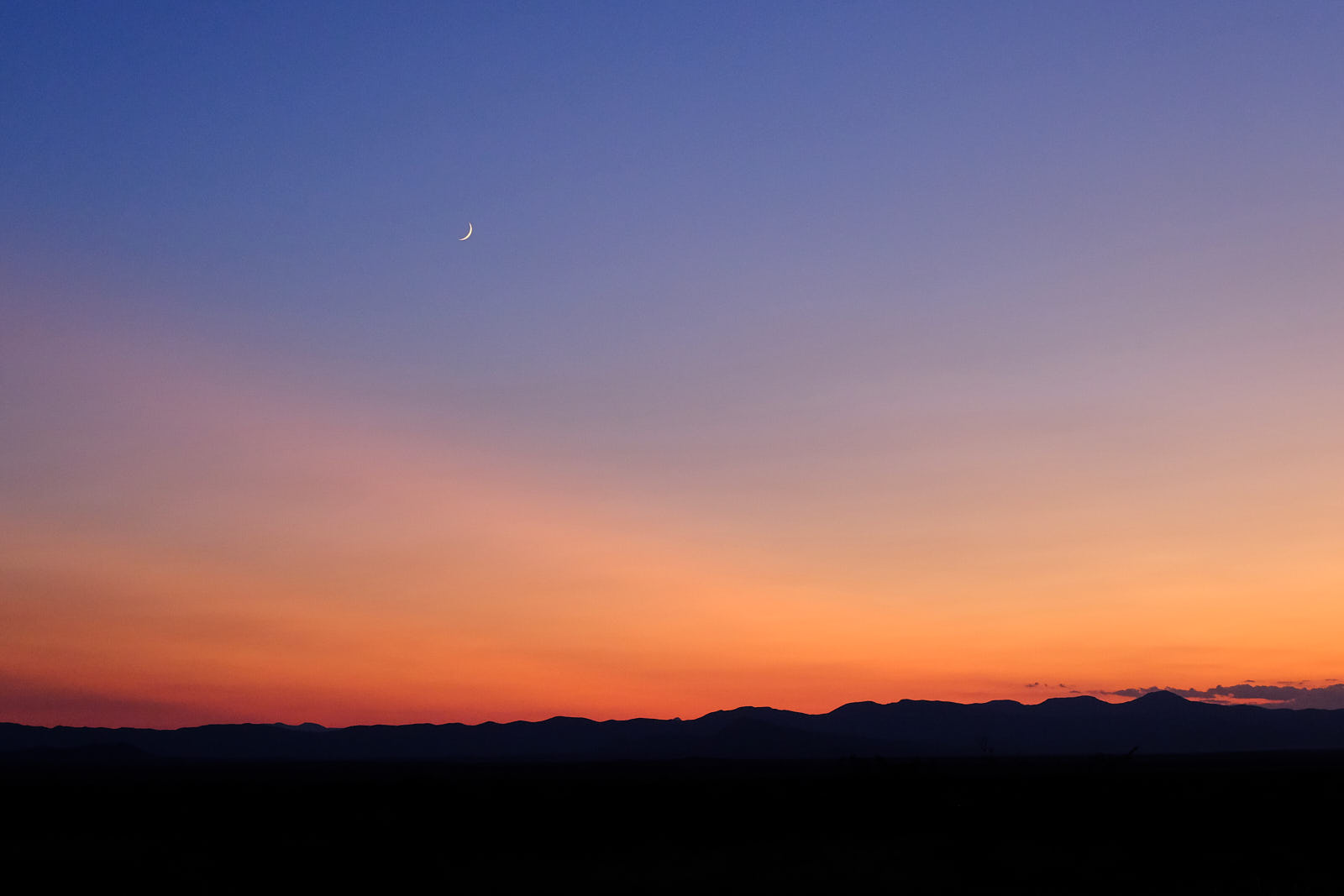 Like the silence which