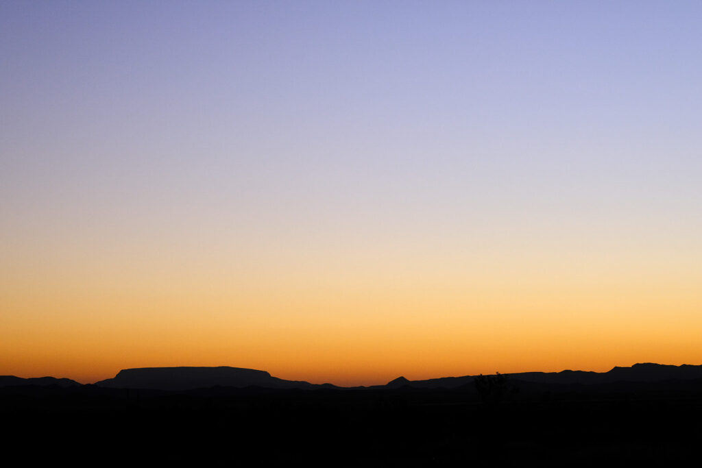 Indeed beyond the zenith and the slope