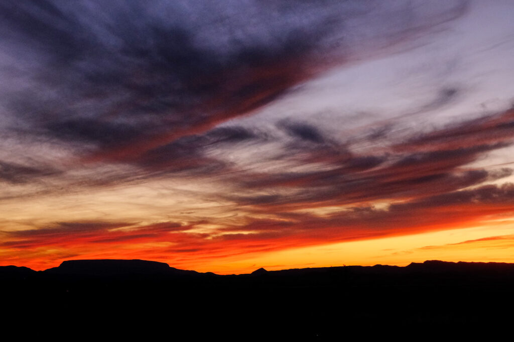 gliding across the water