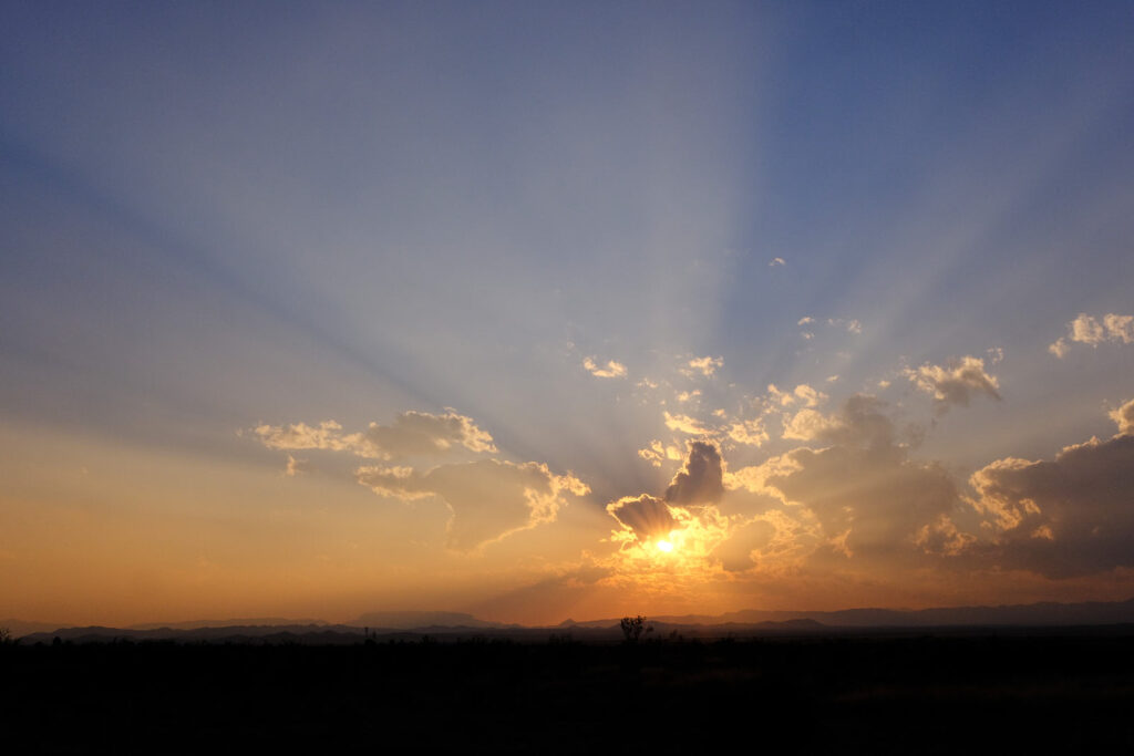 Where you were born. Await there