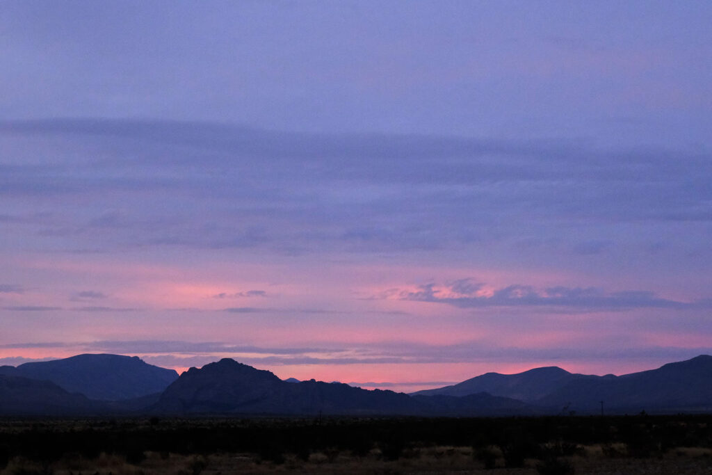 Contact was established between the world and me