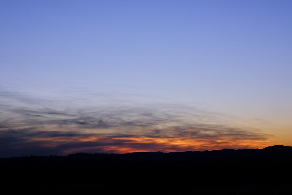 but you, purple mountains,