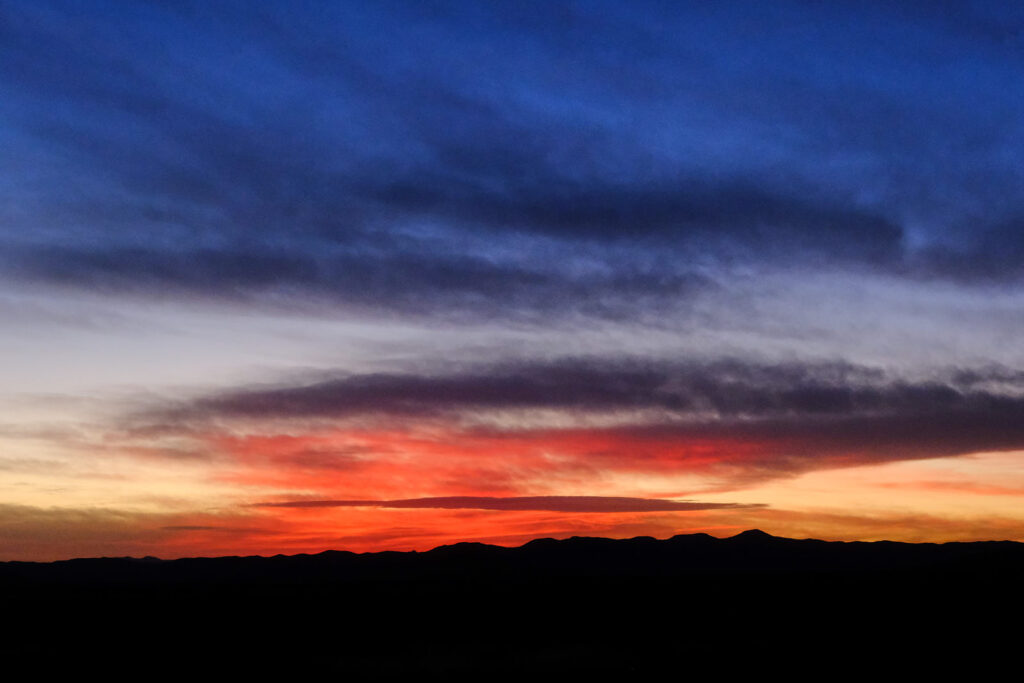 and went out into the morning,