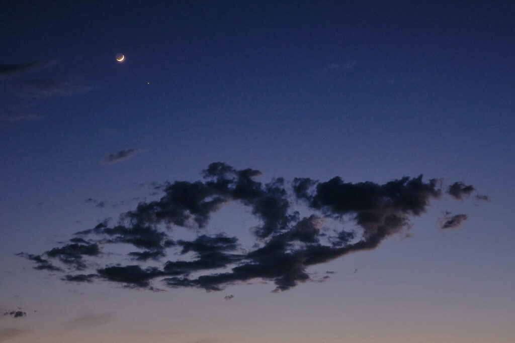 In my imaginary dream last night, the sky was filled with fiery apples —Kip Knott