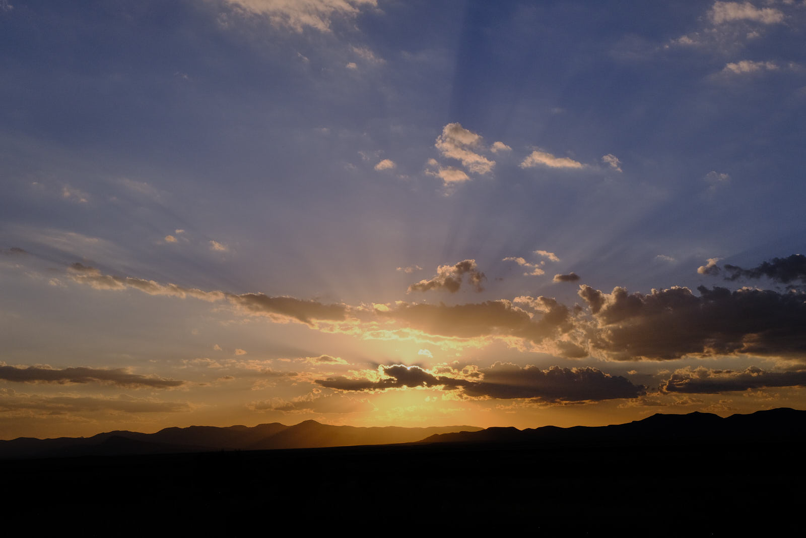 nothing but a spark vanishing behind the cloud—