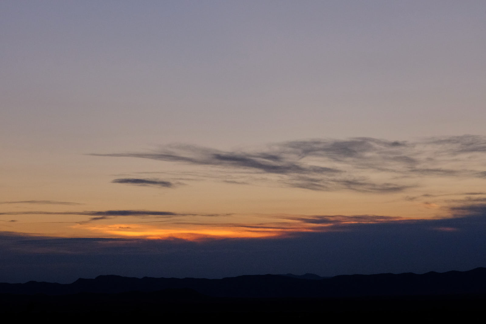 light low and long